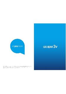 Alcatel 3V manual. Smartphone Instructions.